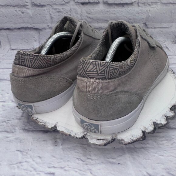 Men's Reef Ridge Trainers Skate Casual Canvas Lace Up Shoes RF003314 Size 13 - Picture 8 of 12